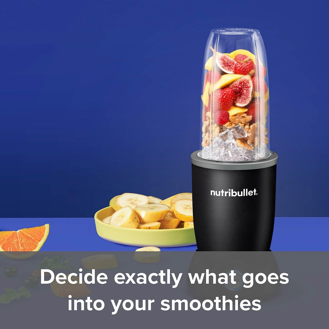 NutriBullet 1200 Pro+ Blender 8 Piece Set - Black