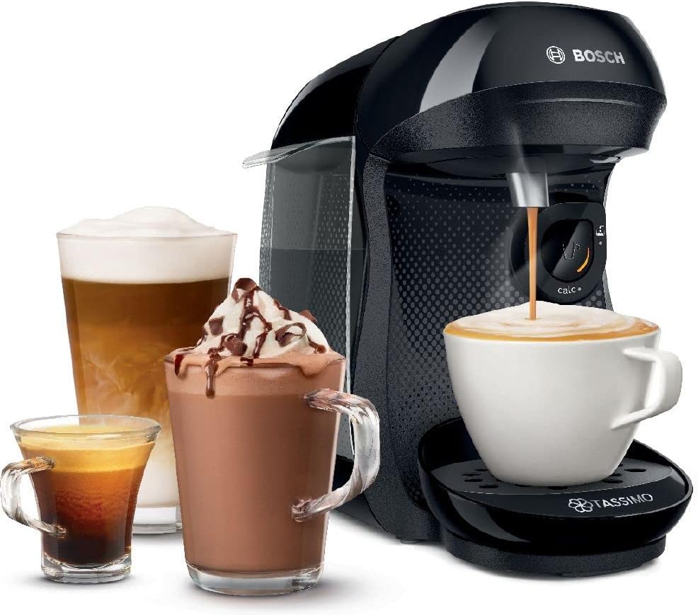 Bosch Tassimo Happy Coffee Capsule Machine - Black