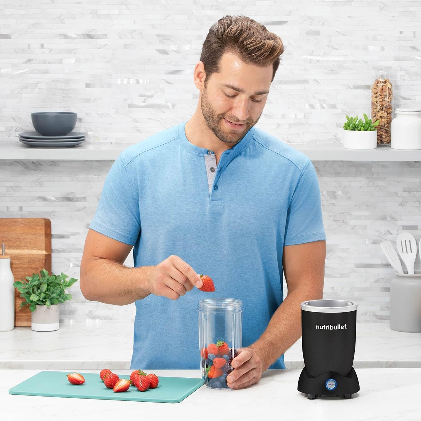 NutriBullet 1200 Pro+ Blender 8 Piece Set - Black